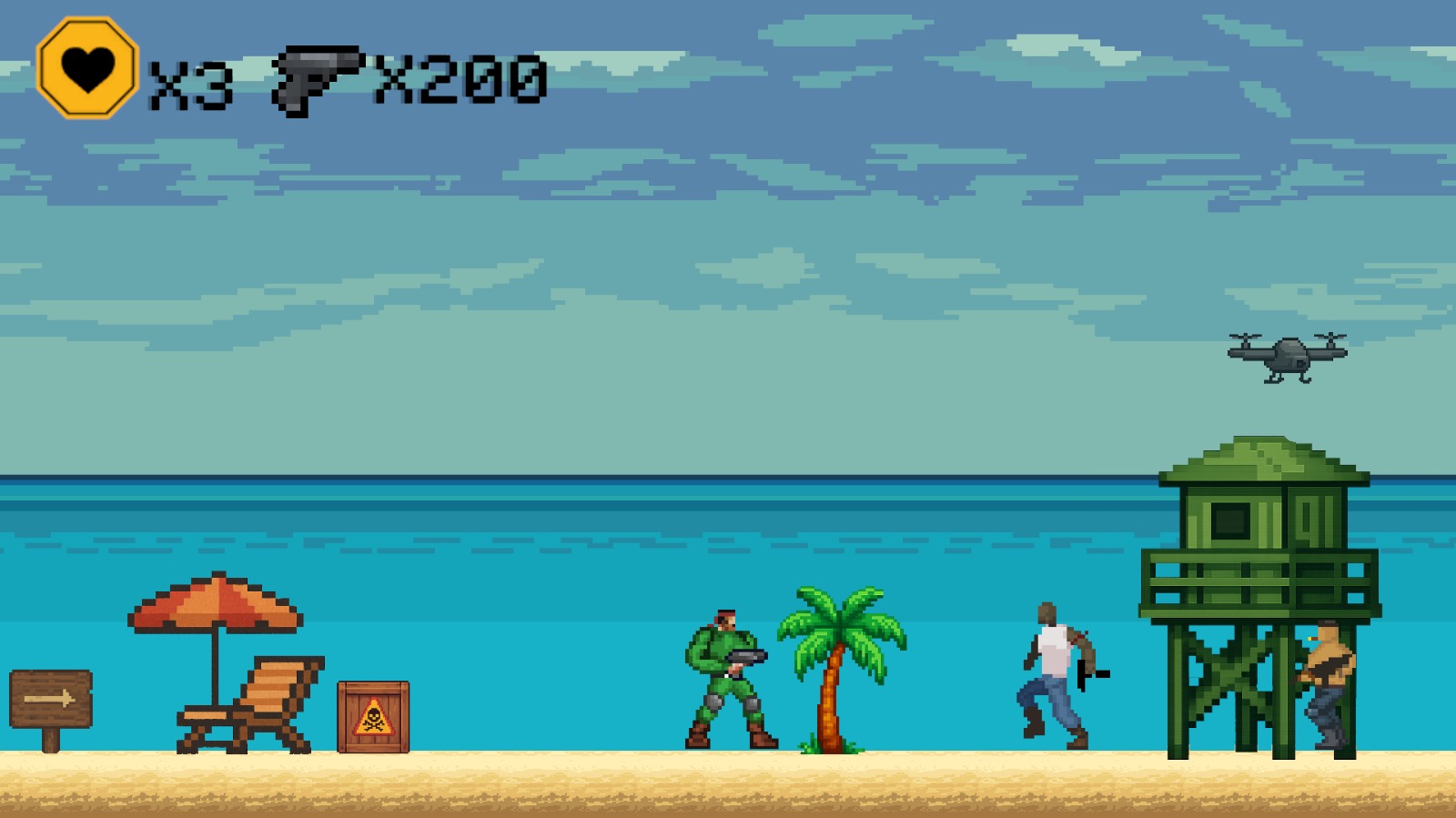 Gameplay Beach